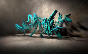 Abstract Graffiti HD wallpaper thumb