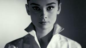 Audrey Hepburn, Monochrome, Women wallpaper thumb