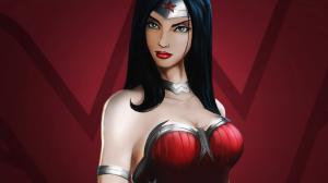 Wonder Woman DC Brunette HD wallpaper thumb