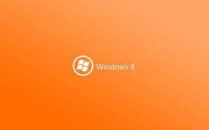 Orange windows 8 wallpaper thumb