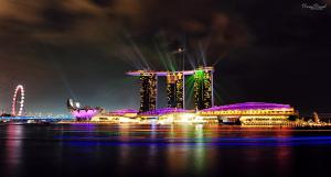 Singapore Lights wallpaper thumb