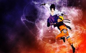 Naruto And Sasuke  High Resolution wallpaper thumb