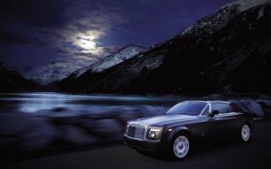 Rolls Royce Phantom Coupe Night 2010 wallpaper thumb