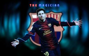Lionel Messi The Magician wallpaper thumb