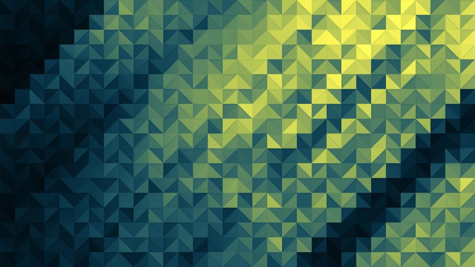 Green Triangles Pattern wallpaper,Other HD wallpaper,3840x2160 wallpaper