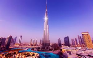 World's Tallest Tower Burj Khalifa wallpaper thumb