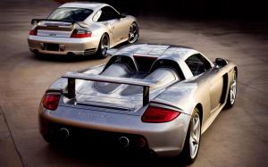 Porsche 911 Carrera GT and Porsche 911 Carrera GT 2 wallpaper thumb
