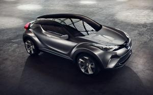 2015 Toyota C-HR Hybrid concept car top view wallpaper thumb