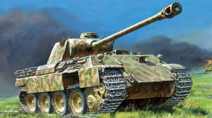 Panther, German, tank, art drawing wallpaper thumb