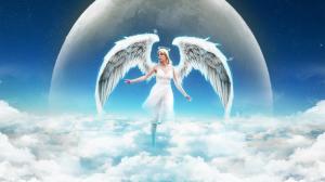 Angel From Sky wallpaper thumb