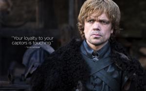 Tyrion Lannister Quote Game of Thrones wallpaper thumb
