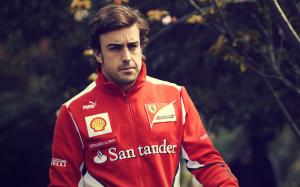 Fernando Alonso Look wallpaper thumb