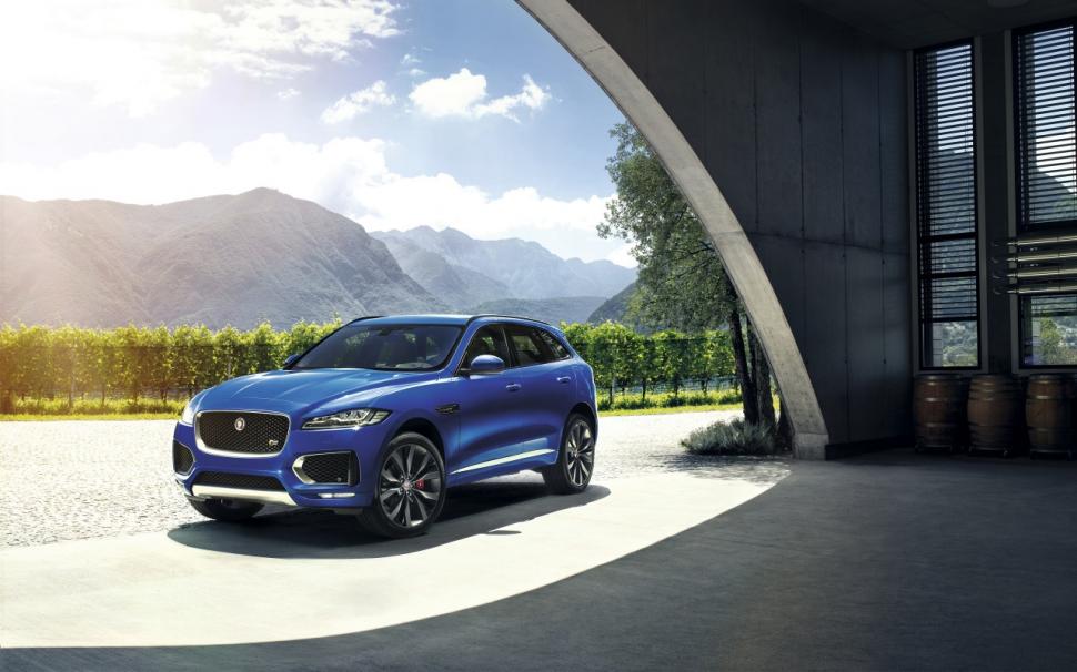 Jaguar F Pace, Blue Car, Outdoors wallpaper,jaguar f pace wallpaper,blue car wallpaper,outdoors wallpaper,1280x800 wallpaper