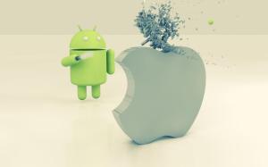 Android Vs Apple wallpaper thumb