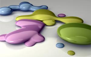 3D, Liquid, Colorful wallpaper thumb