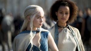 Emilia Clarke, Game of Thrones, TV series wallpaper thumb