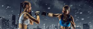 Boxing girls, athletes, fight, sports wallpaper thumb