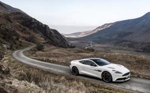 2014 Aston Martin Vanquish, carbon white, supercar wallpaper thumb