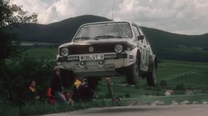 Volkswagen Rally Jump HD wallpaper thumb