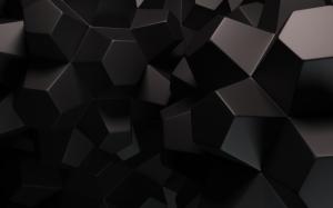 Black Abstract Shapes wallpaper thumb