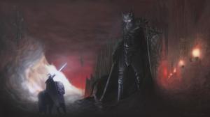 Knight Giant Drawing Medieval Morgoth Fingolfin HD wallpaper thumb