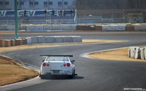 Nissan Skyline GTR Tsukuba Race Track HD wallpaper thumb