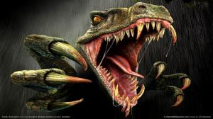 T Rex Games Jurassic wallpaper thumb