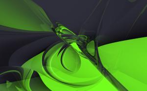 Green abstract wallpaper thumb