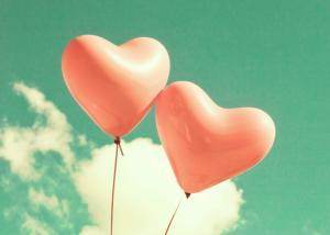 Heart balloons wallpaper thumb
