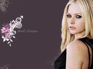 Avril lavigne blonde faces wallpaper thumb