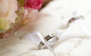 Wedding, Ring, Flowers, Photography, Depth Of Field wallpaper thumb