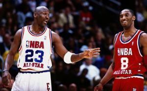 Kobe Bryant and Michael Jordan wallpaper thumb