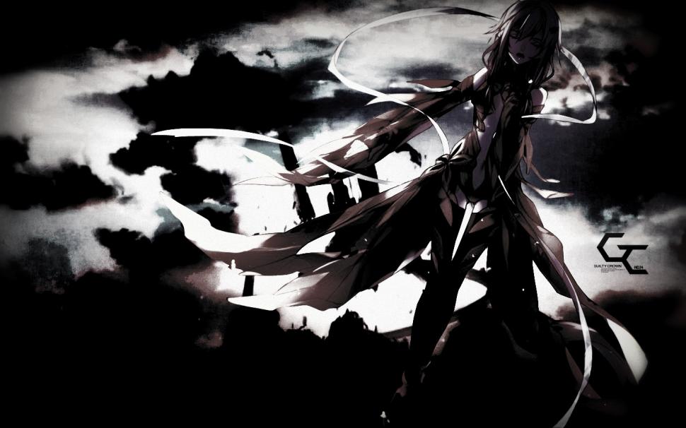 Anime Guilty Crown HD wallpaper,cartoon/comic wallpaper,anime wallpaper,crown wallpaper,guilty wallpaper,1440x900 wallpaper