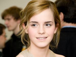 Emma Watson Angel Smile wallpaper thumb