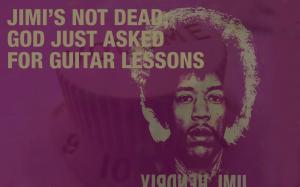 Jimi Hendrix Purple Dead Guitar Lessons HD wallpaper thumb
