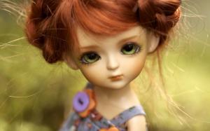 Doll Toy Look Redhead wallpaper thumb