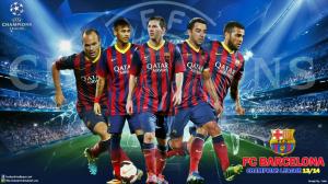 Barcelona Champion League wallpaper thumb
