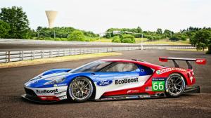 2016 Ford GT race car side view wallpaper thumb