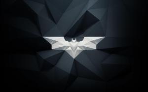 Polygon Batman logo wallpaper thumb