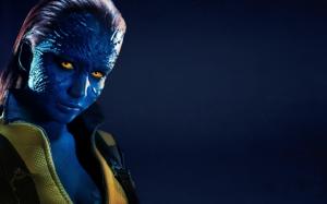 Jennifer Lawrence, yellow eyes, Mystique, X-Men: First Class wallpaper thumb