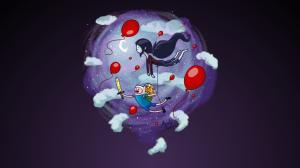 Adventure Time Balloons HD wallpaper thumb