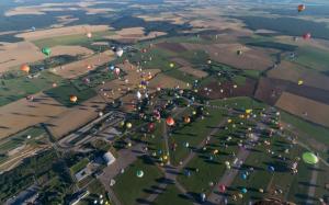 Balloons Aerial HD wallpaper thumb