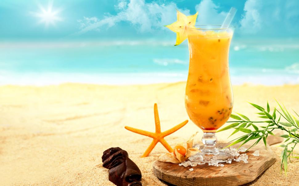 Tropics, beach, sand, sea, cocktail, thailand, bali, vietnam wallpaper |  food | Wallpaper Better