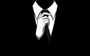 Anonymous, Suits, Tie wallpaper thumb