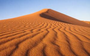 Dune, sand, desert, nature, yellow, sky, landscape wallpaper thumb