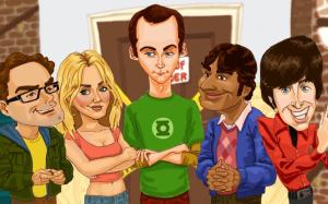 The Big Bang Theory Drawing wallpaper thumb