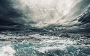 Dark Stormy Sea wallpaper thumb