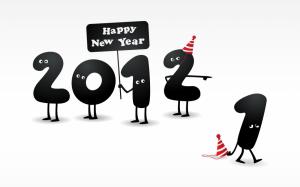 Happy New Year 2012, 2011 has ended wallpaper thumb