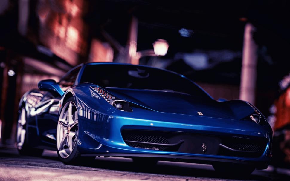 Cars, Ferrari, Ferrari 458 Italia, Blue Cars wallpaper,cars HD wallpaper,ferrari HD wallpaper,ferrari 458 italia HD wallpaper,blue cars HD wallpaper,1920x1200 wallpaper