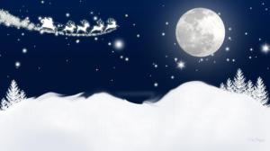 Starlight Moonlight Christmas Eve wallpaper thumb